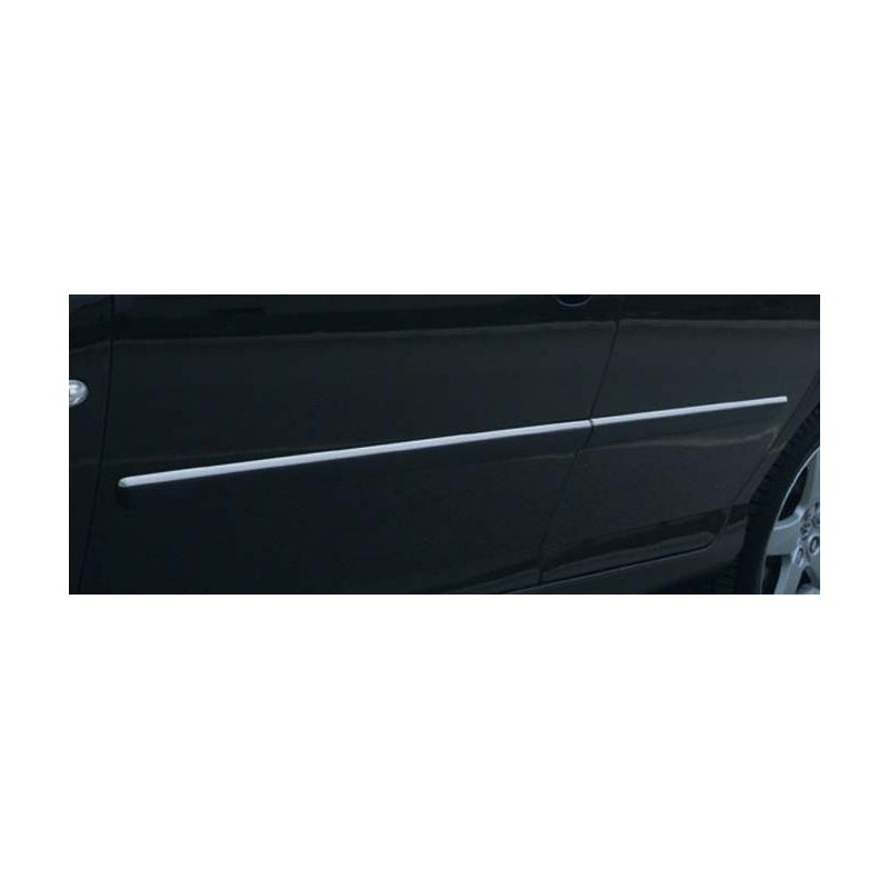 CUBRE MOLDURAS PUERTA 4 unidades ACERO INOXIDABLE PEUGEOT 407 20