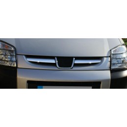 CUBRE PARRILLA 2 unidades ACERO INOXIDABLE PEUGEOT PARTNER 01 04