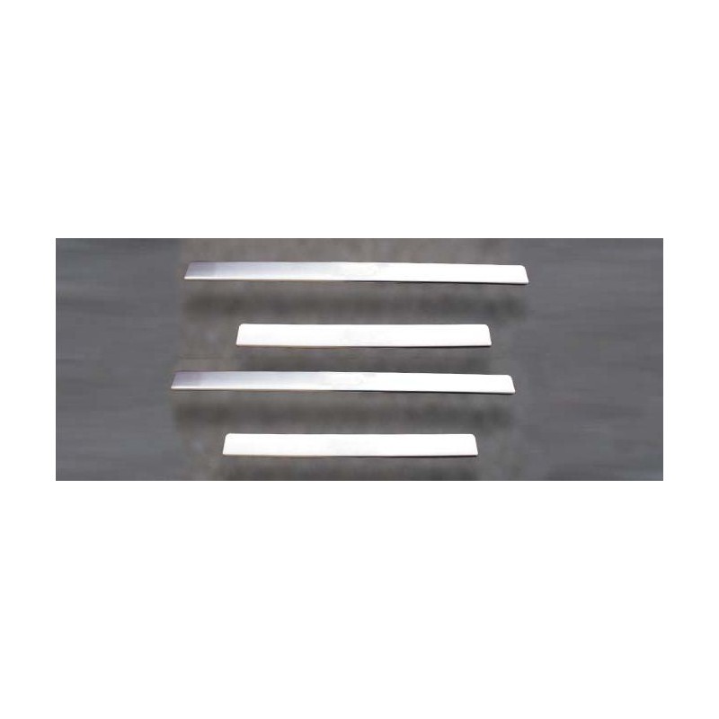 TALONERAS PUERTA 4 unidades ACERO INOXIDABLE PEUGEOT PARTNER TEP