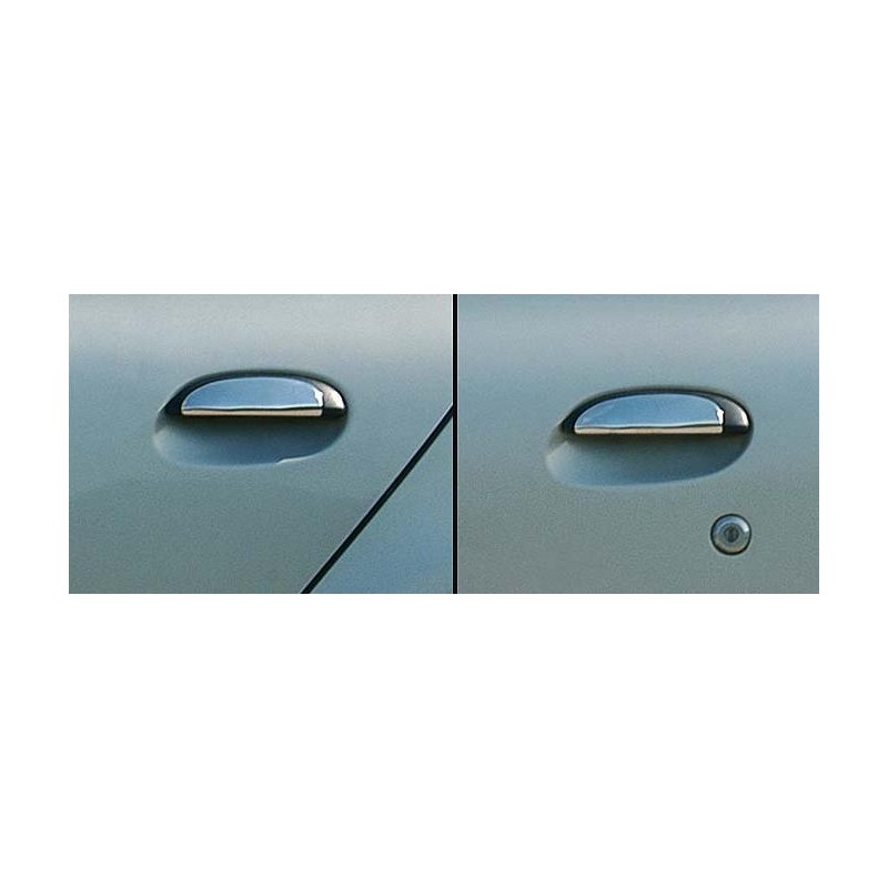 CUBRE MANETAS 2 puertas ACERO INOXIDABLE RENAULT CLIO II 1999 20