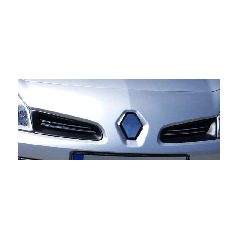 CUBRE PARRILLA 4 unidades ACERO INOXIDABLE RENAULT CLIO III 2006