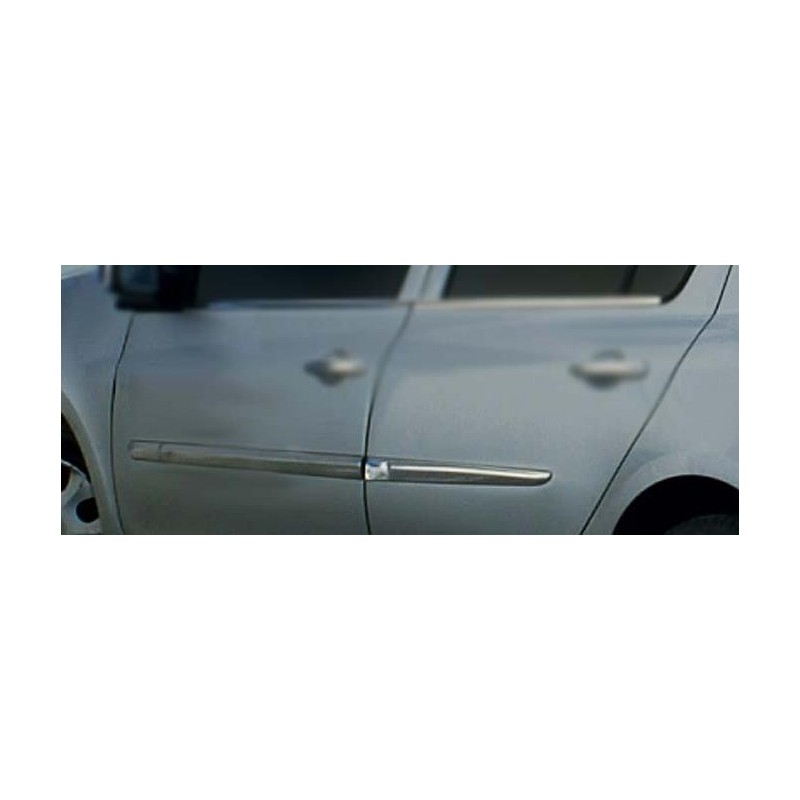 CUBRE MOLDURAS PUERTA 4 unidades ACERO INOXIDABLE RENAULT CLIO I