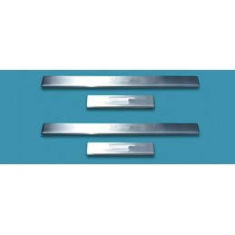 UMBRALES DE PUERTA 4 unidades ACERO INOXIDABLE CROMADO RENAULT F