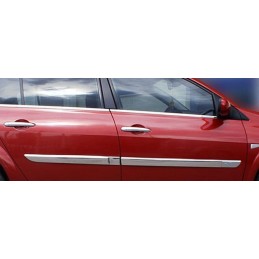 CUBRE MANETAS 4 puertas ACERO INOXIDABLE RENAULT MEGANE II 2004 