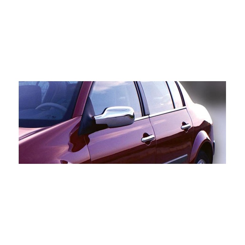 Cubre Espejos Retrovisores en Abs Cromado RENAULT MEGANE II 01 0