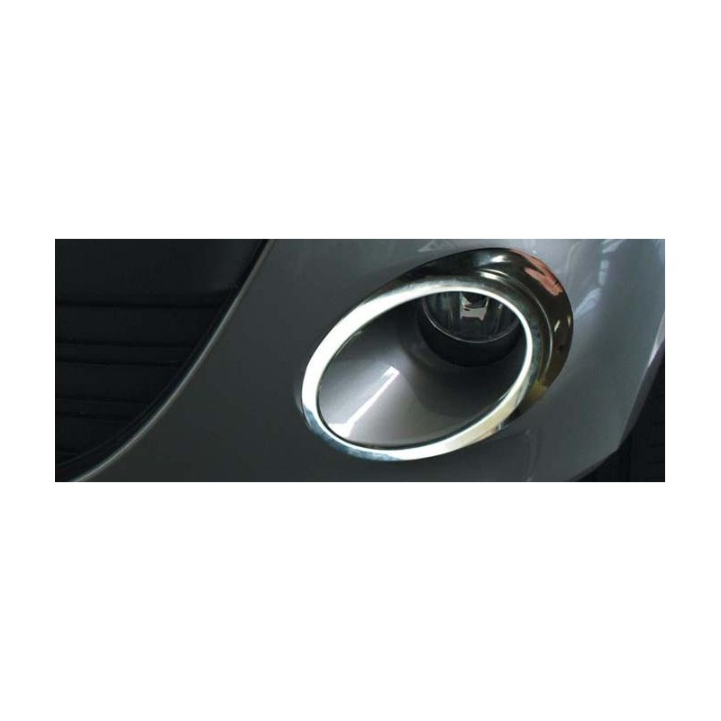 MARCO ANTINIEBLAS 2 unidades ACERO INOXIDABLE RENAULT MEGANE III