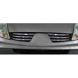 CUBRE PARRILLA 6 unidades ACERO INOXIDABLE RENAULT TRAFIC 2010 gt 