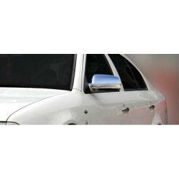 Cubre Espejos Retrovisores Acero Inoxidable SKODA OCTAVIA 1999 2