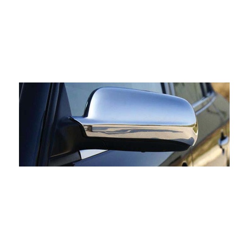 CUBRE RETROVISORES 2 unidades ACERO INOXIDABLE SKODA OCTAVIA 05 
