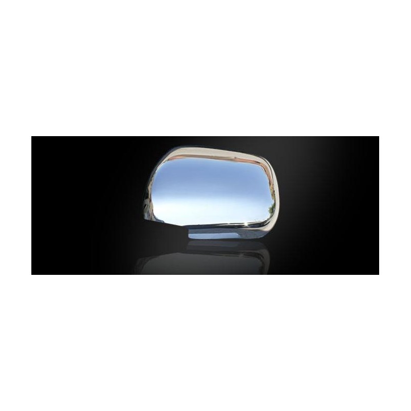 Cubre Espejos Retrovisores Acero Inoxidable TOYOTA LAND CRUISER 