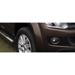 MARCO ANTINIEBLAS 2 unidades ACERO INOXIDABLE VW AMAROK 2010 gt 