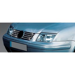 CUBRE PARRILLA 8 unidades ACERO INOXIDABLE VW BORA 1998 2004