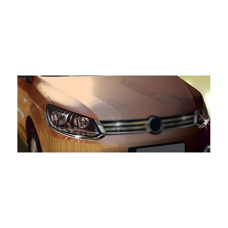 MARCO FARO DELANTERO 2 unidades ACERO INOXIDABLE VW CADDY 08 10 gt 