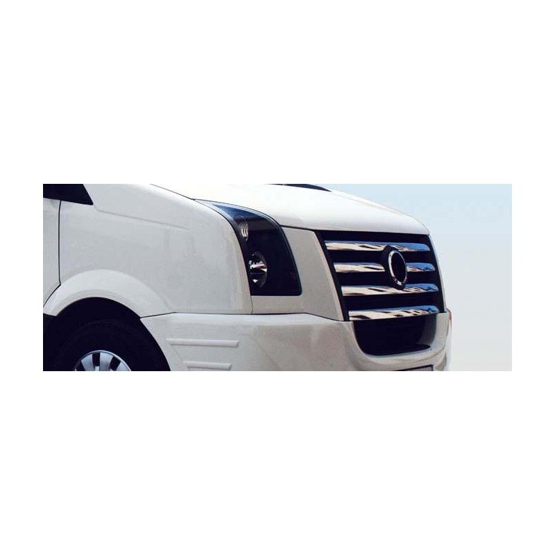 CUBRE PARRILLA 5 unidades ACERO INOXIDABLE VW CRAFTER