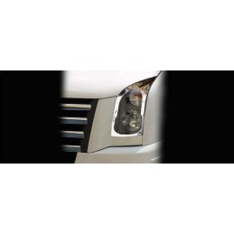 MARCO FAROS 2 unidades ACERO INOXIDABLE VW CRAFTER 04 06  gt 