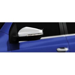 CUBRE RETROVISORES 2 unidades ACERO INOXIDABLE VW GOLF VI 2009 gt 