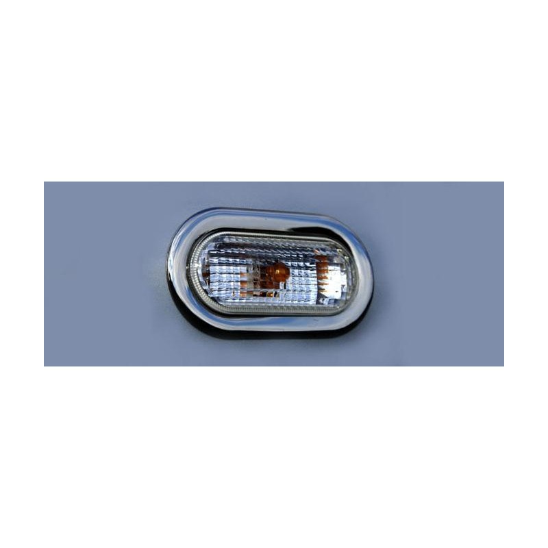 MARCO INTERMITENTES LATERALES 2 unidades ACERO INOXIDABLE VW PAS