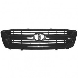 PARRILLA CENTRAL TOYOTA HILUX 01 05 TRACCION 2 RUEDAS NEGRO CROM