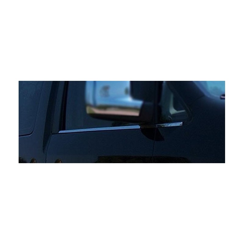 CUBRE MARCO VENTANA 2 unidades ACERO INOXIDABLE CROMADO VW T5 TR
