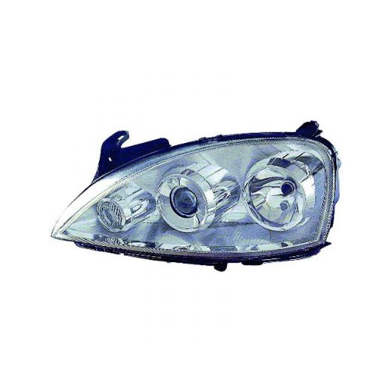 FARO IZQUIERDO OPEL CORSA C  04 06 H7 H7 CON MOTOR 3D ELLIPSOID 