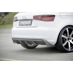 ANADIDO FALDON TRASERO AUDI A3 8V 3 5 PTAS NO S LINE CARBON LOOK
