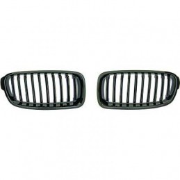 JUEGO REJILLAS BMW F30 11    gt  gt  NEGRO   GLOSS