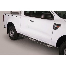 ESTRIBERAS OVAL INOX 2P FORD RANGER 2012