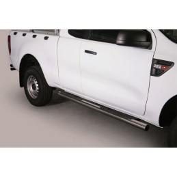 ESTRIBERAS TUBO INOX 2P FORD RANGER 2012