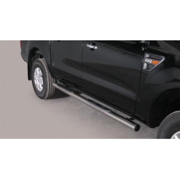 ESTRIBERAS TUBO INOX 4P FORD RANGER 2012