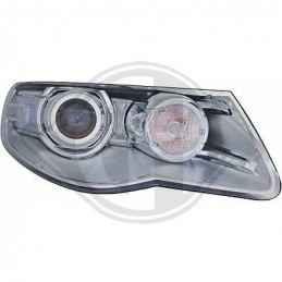 FARO DERECHO VW TOUAREG 07 10 BI XENON CON CURVAS  HELLA D1S H7 