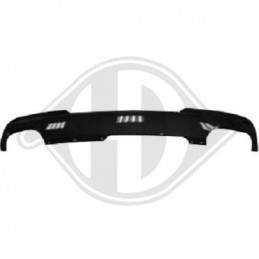 DIFUSOR TRASERO PARA PARAGOLPES LOOK M BMW F10 11 CON SALIDAS OV
