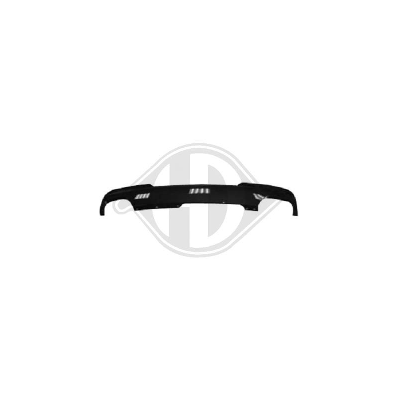 DIFUSOR TRASERO PARA PARAGOLPES LOOK M BMW F10 11 CON SALIDAS OV