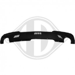 DIFUSOR TRASERO PARA PARAGOLPES LOOK M BMW F10 11 CON SALIDAS RE