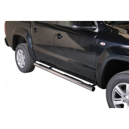 ESTRIBERAS TUBO INOX DOUBLE CAB VW AMAROK 2010