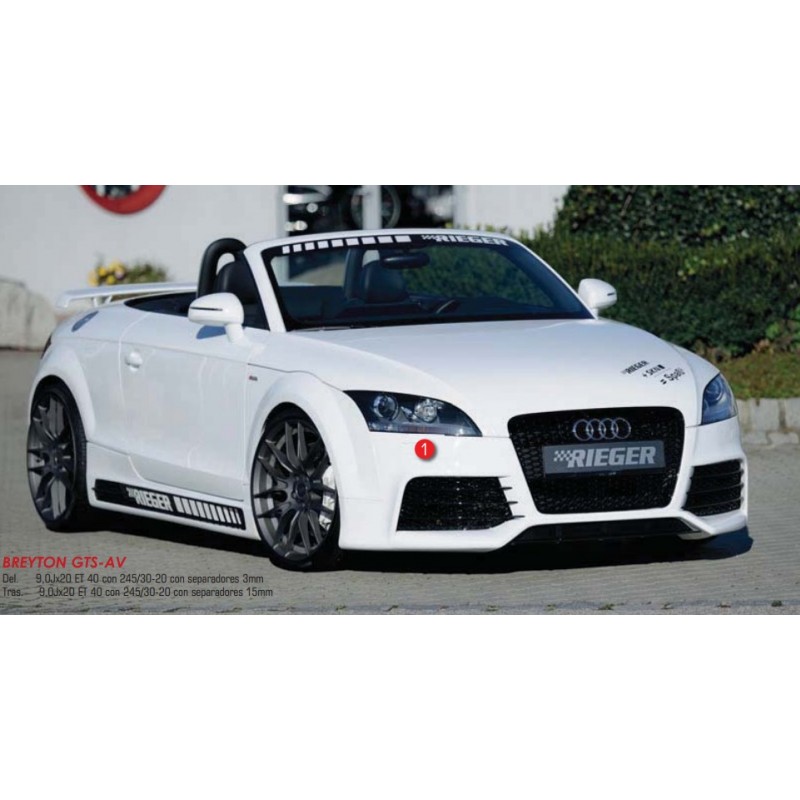 PARAGOLPES DELANTERO AUDI TT 8J RIEGER C  LAVAFAROS
