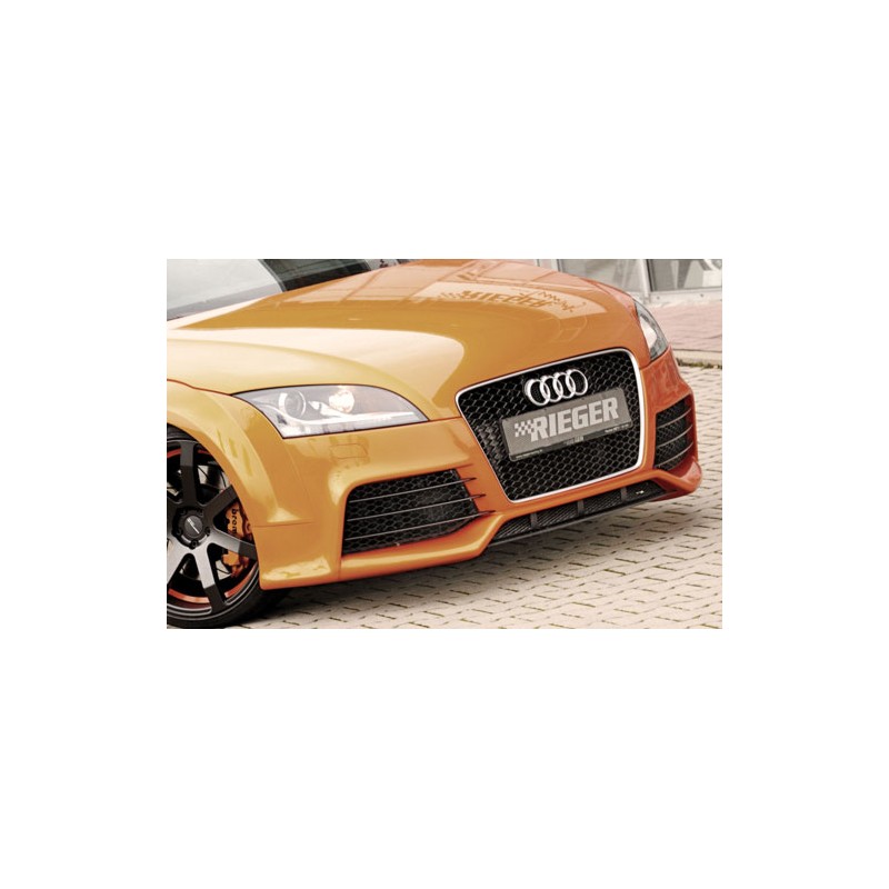 ESPADA CENTRAL PARAGOLPES RIEGER AUDI TT 8J   CARBON LOOK  