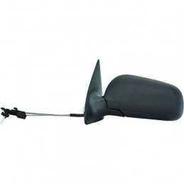 RETROVISOR IZQUIERDO SKODA FABIA 99 07 REGULACION MANUAL NEGRO