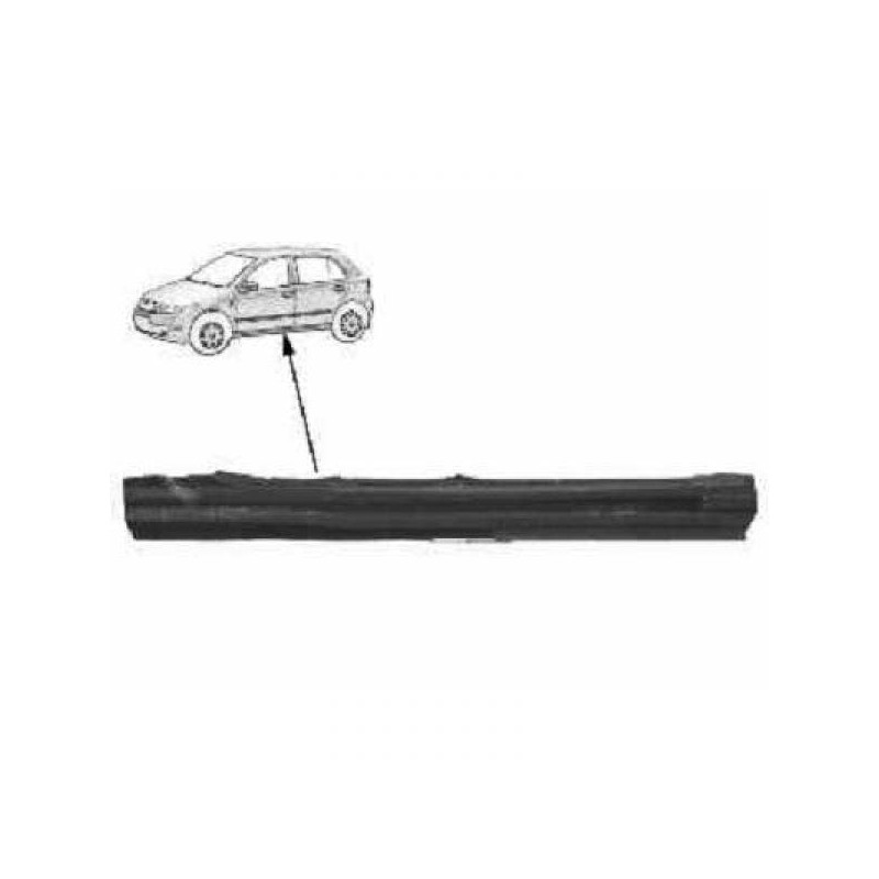 ALERON LATERAL IZQUIERDO SKODA FABIA  04 07  4 5 PUERTAS
