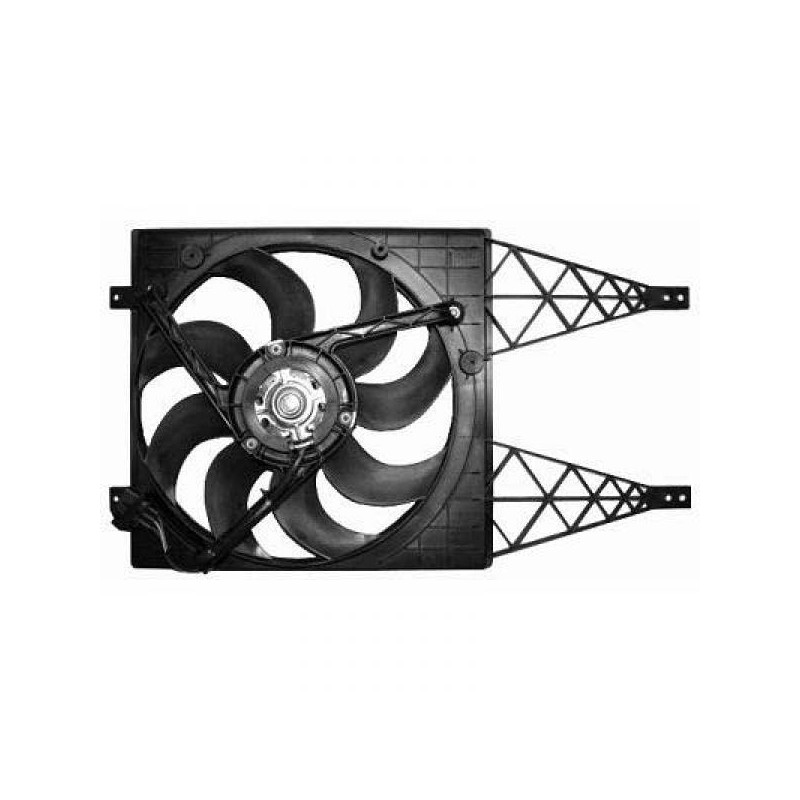 VENTILADOR ELECTRICO SKODA FABIA 04 07 390MM 1 2   1 4 TDI