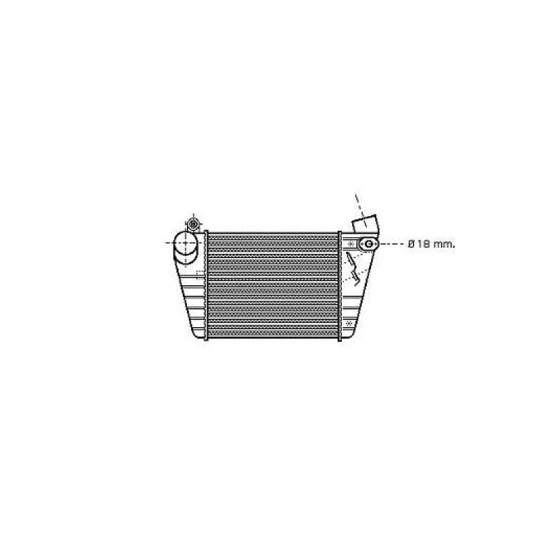 INTERCOLER DE AIRE SKODA OCTAVIA 96 04