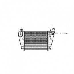 ENFRIADOR DE AIRE SKODA OCTAVIA 96 04    190X183X30    1 9TDI