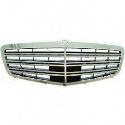 PARRILLA DEPORTIVA MERCEDES W221  05 09  CROMADO NEGRO  SPORTLOO