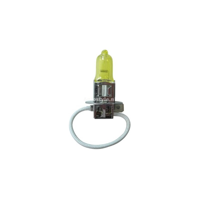 Juego bombillas GoldVision Yellow H3 55W 12V 2 unidades