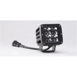JUEGO FAROS LED DUALLY SERIES   3X3 quot  4 LEDS  1300 Lumens    12 2
