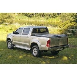 Tonnea cover aluminio X C ISUZU D MAX 2012   con barandilla peri