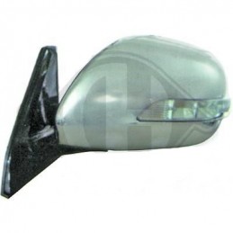RETROVISOR IZQUIERDO TOYOTA HILUX 08 11 CROMADO ELECTRICO  CON I