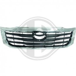 REJILLA TOYOTA HILUX   11    gt  gt   CHROME   PLATA   NEGRO