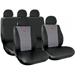 Fundas para Asientos  Juego Completo  10 Piezas  Gris