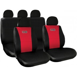 Fundas para Asientos  Juego Completo  10 Piezas  Rojo