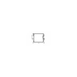 RADIADOR TOYOTA LAND CRUISER GRJ  02 07  650X590 3 0D4D A     AC